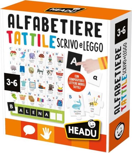 Alfabetiere tattile scrivo e leggo