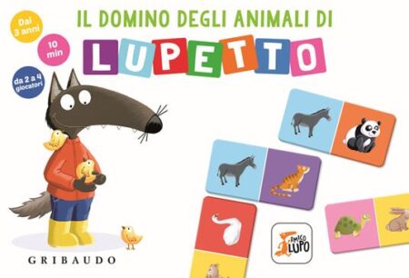 Il domino degli animali di Lupetto. Amico lupo. Ediz. a colori. Con 42 tessere