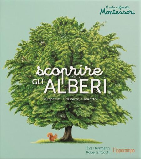 Scoprire gli alberi. Il mio cofanetto Montessori. Ediz. illustrata. Con 128 carte