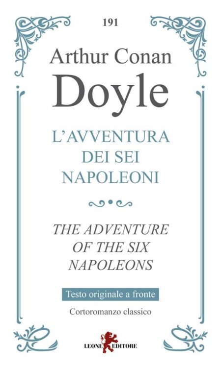 L'avventura dei sei Napoleoni. Testo originale a fronte